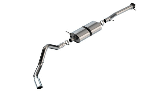 Borla 6.6L T-304 SS Cat-Back S-Type Exhaust | Chevrolet Silverado / GMC Sierra (20-22) (140833)