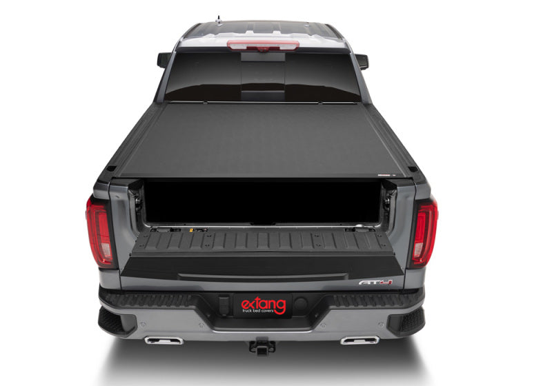 Extang Xceed Hard Folding Truck Bed Cover: Fits Most Jeep Gladiator Models (2018-2026) - Matte Black