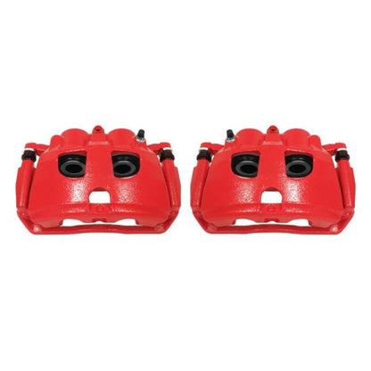 PowerStop Red Calipers (REAR): Dodge Ram 2500 (09-10) / Ram 1500 (12) / Ram 2500 (11-18) / Ram 3500 (09-10 / 11-18) w/ Brackets