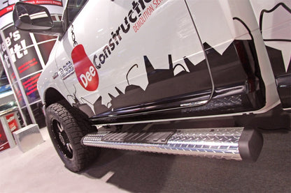 Dee Zee Universal 6In Oval Brite Tread Aluminum Side Step | Ford Ranger (2019-2026) (DZ16411)