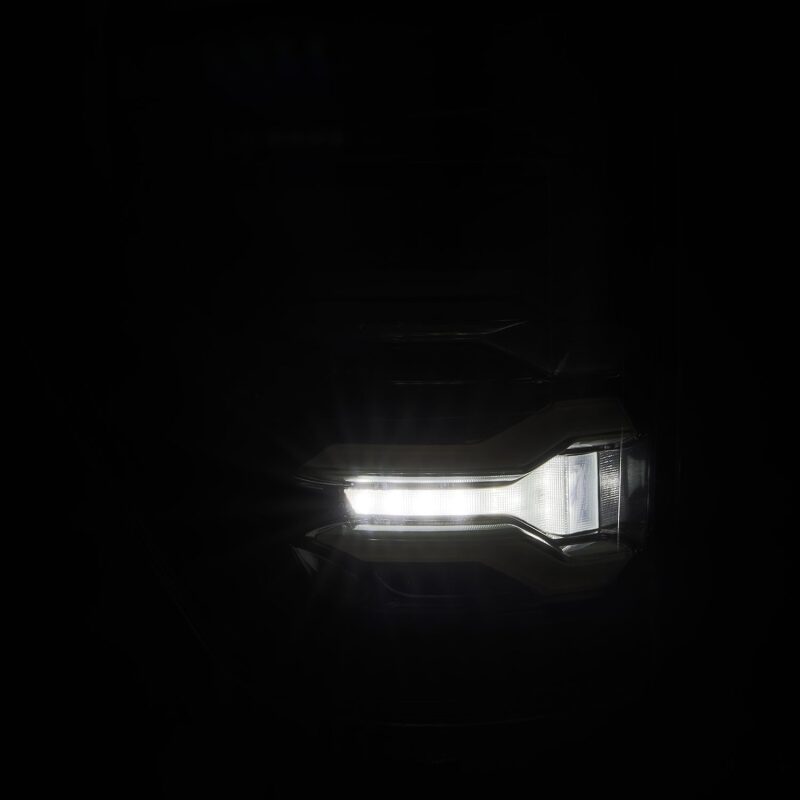 AlphaRex LUXX-Series LED Projector Tail Lights Alpha-Black | Ford F150 (21-23) (653010)