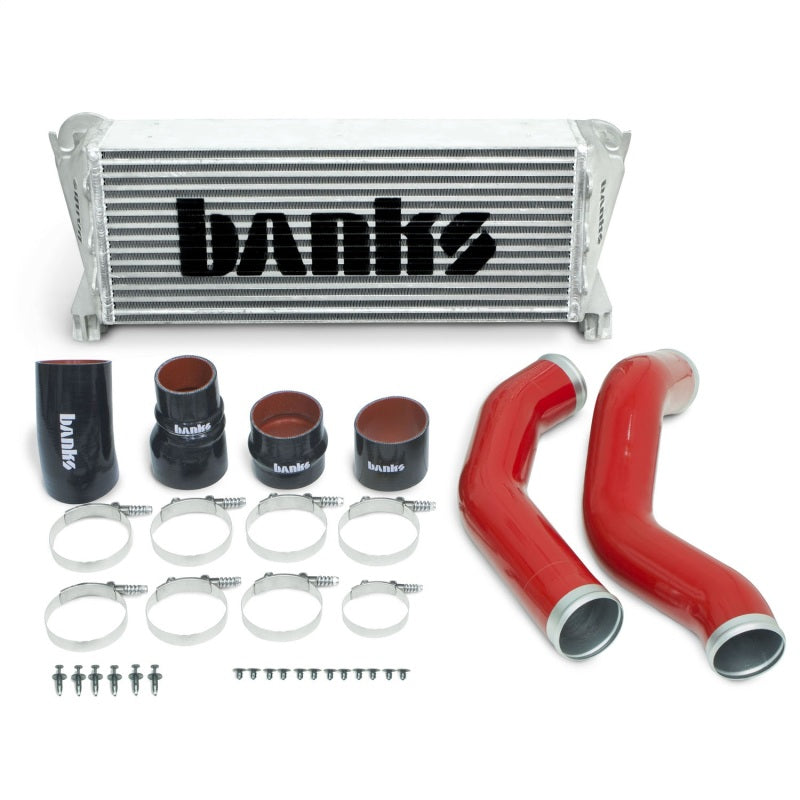 Banks Intercooler Upgrade Red (FRONT): RAM 2500/3500 2013-2018 6.7L Cummins