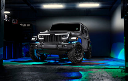 Oracle Lighting Vector Series Full LED Grille: Jeep Wrangler (18-23) / Gladiator (20-23)