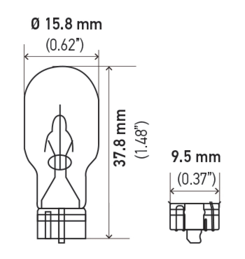Hella 12V 13W Bulb | Ford Ranger (19-26) (912)