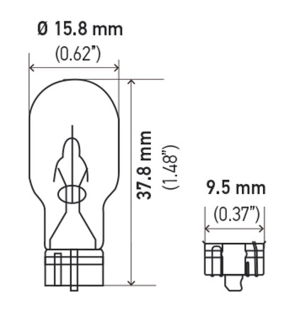 Hella 12V 13W Bulb | Ford Ranger (19-26) (912)