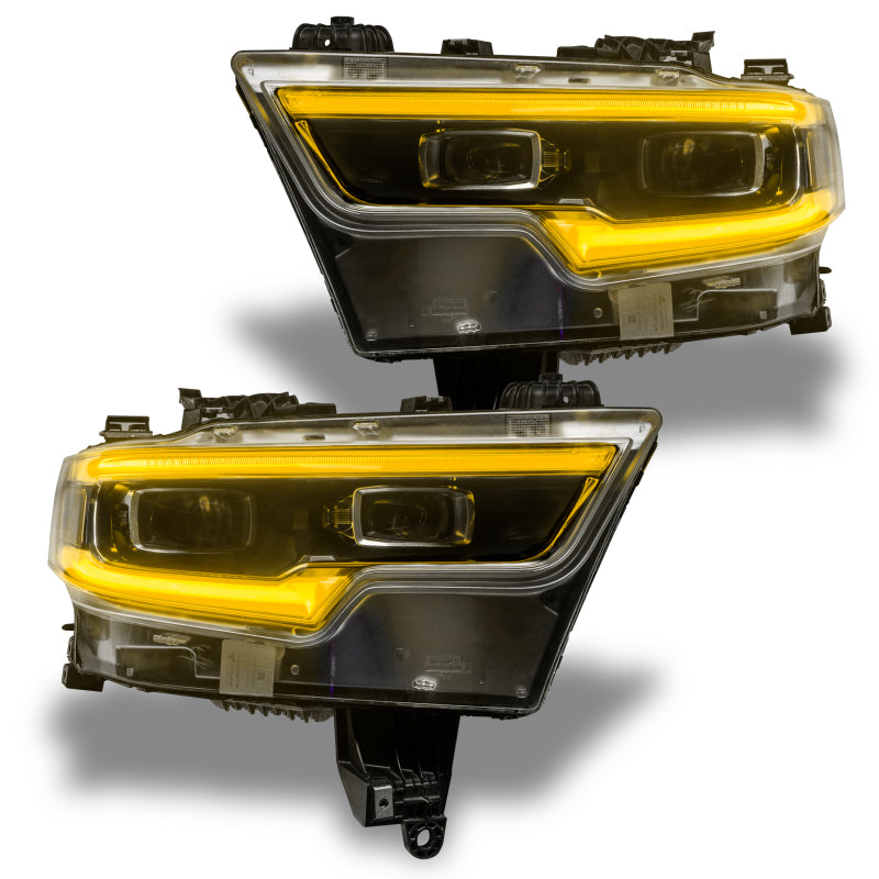Oracle Lighting Projector LED Headlight DRL Kit: Ram 1500 2019-2024 w/ BC1 Controller