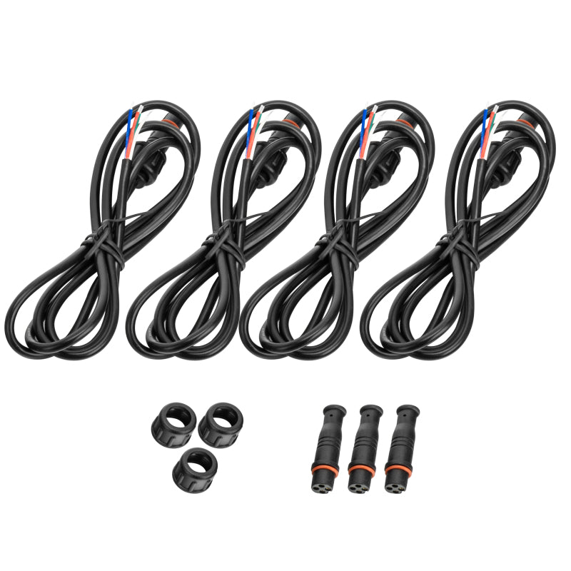 ORACLE Lighting ColorSHIFT 7in LED Headlights (FRONT): Jeep Wrangler (07-18) - Black