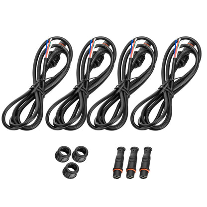 ORACLE Lighting ColorSHIFT 7in LED Headlights (FRONT): Jeep Wrangler (07-18) - Black