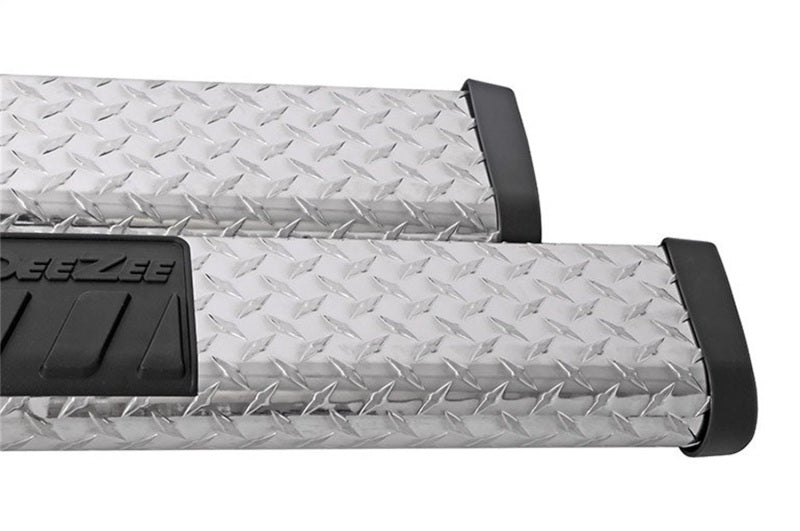 Dee Zee 6In Oval Black Tread Aluminum Tubes | Ford Ranger (19-26) (DZ16412)