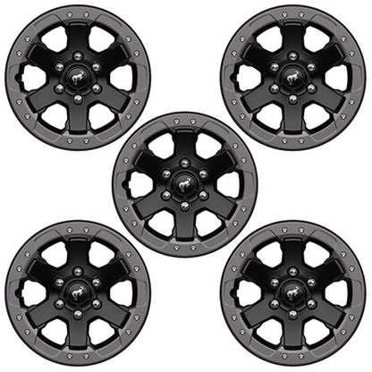 Ford Racing 17in x 8in Badlands Bead Lock Capable Wheel Kit | Ford Bronco (21-26) (M-1007K-DC178B)