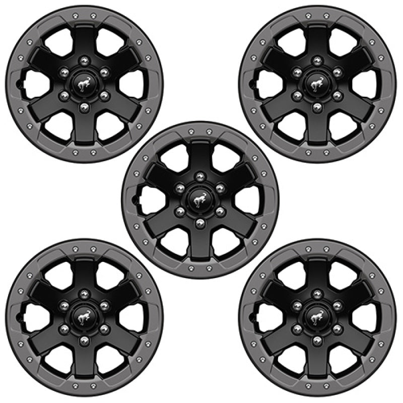 Ford Racing 17in x 8in Badlands Bead Lock Capable Wheel Kit | Ford Bronco (21-26) (M-1007K-DC178B)