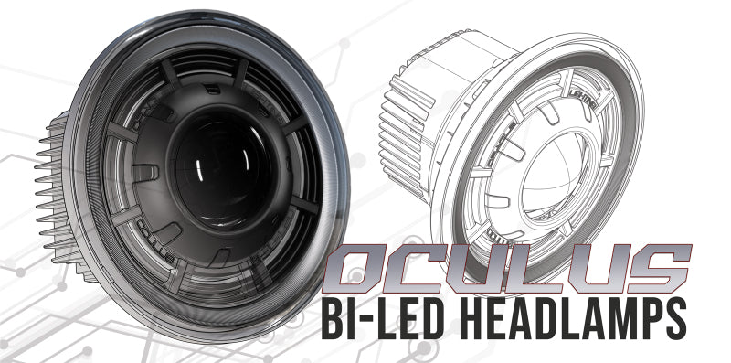 Oracle Lighting 7in Bi-LED Projector Headlights: Jeep Wrangler (07-17) / Wrangler JK (18)