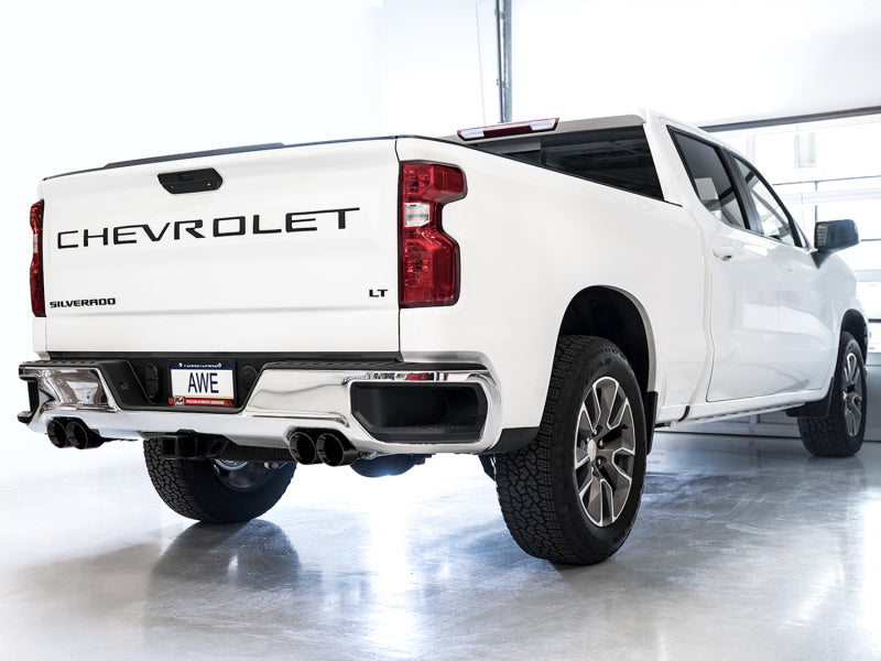 AWE Tuning 0FG Split Rear Catback Silverado/Sierra 1500 5.3L | (3015-43202)