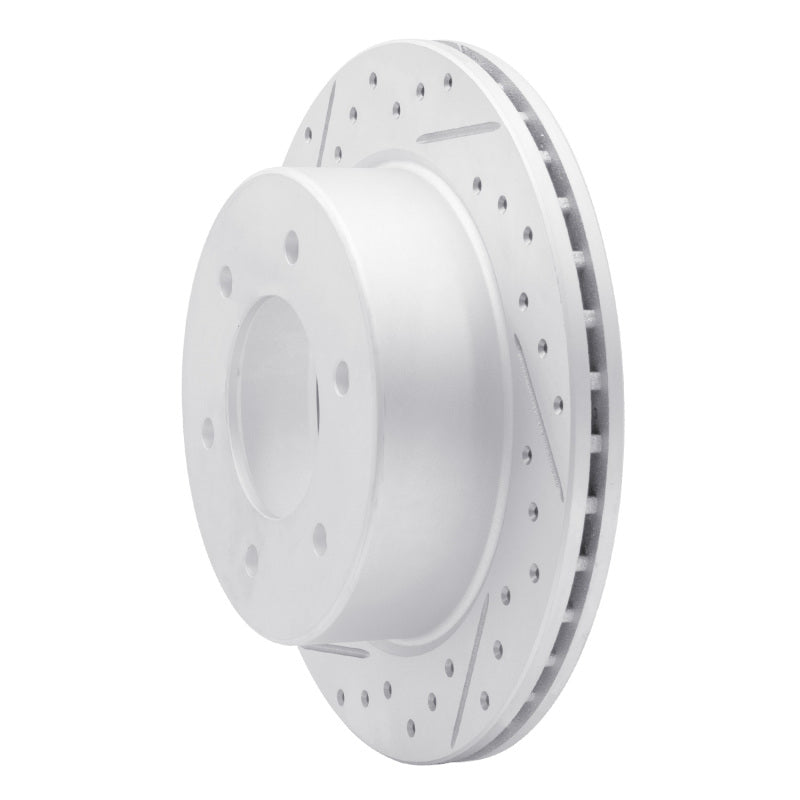 DFC 19-25 Ford Bronco Rear Left Drilled & Slotted Geoperformance Rotor | Ford Ranger / Ford Bronco (19-26) (830-54276L)