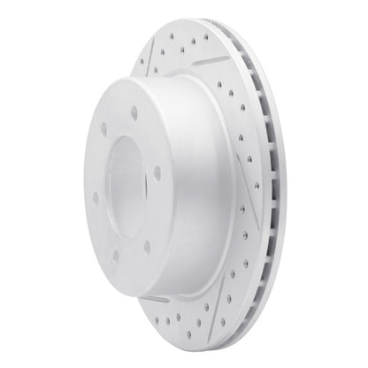 DFC 19-25 Ford Bronco Rear Left Drilled & Slotted Geoperformance Rotor | Ford Ranger / Ford Bronco (19-26) (830-54276L)
