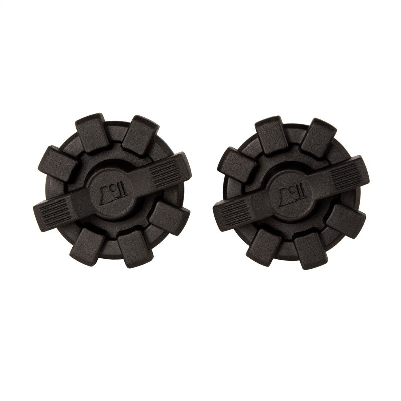 Rugged Ridge Elite Black Cast Aluminum Interior Knob | Jeep Wrangler JK/JL (07-25) 13510.17