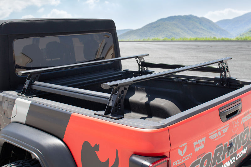 Go Rhino XRS Cross Bars Kit | Jeep Gladiator / Toyota Tacoma / Nissan Frontier (19-26) / (16-22) / (05-21) (5935000T)