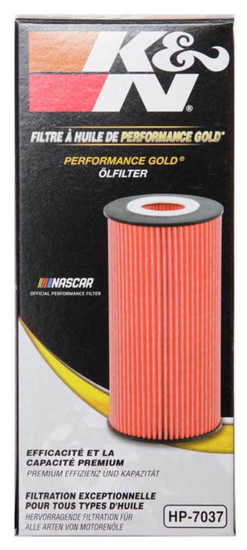K&N 1.938in OD x 5.5in H Oil Filter | Ford Ranger (19-26) / Bronco (21-26) (HP-7037)