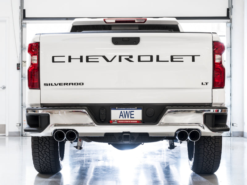 AWE Tuning 0FG Catback D&R Exhaust | Chevrolet Silverado 1500 / GMC Sierra 1500 (19-24) (3015-42201)