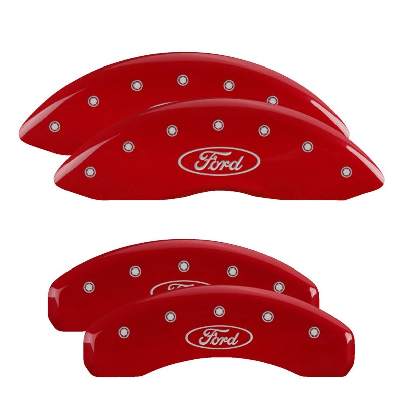 MGP 4 Caliper Covers | Ford F-150 (21-23 / 24-26) (10256SFRDRD)