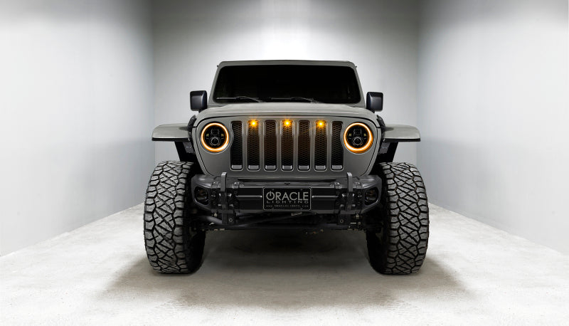 ORACLE Lighting High Powered LED Headlights (PAIR): Jeep Wrangler (18-24) / Gladiator (20-24)