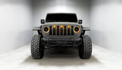 ORACLE Lighting High Powered LED Headlights (PAIR): Jeep Wrangler (18-24) / Gladiator (20-24)