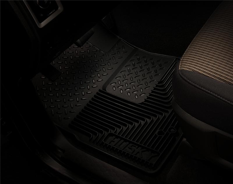 Husky Liners Heavy Duty Black 2nd Row Floor Mats | Dodge Ram 12-13 / Toyota 4Runner 88-09 (52021)