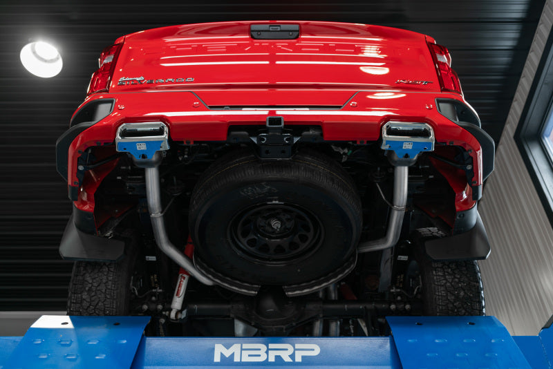 MBRP 2.5in Catback Dual Rear Exit T304 SS Exhaust | Chevy Silverado 1500 6.2L (19+) (S5065304)