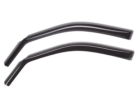 WeatherTech Dark Smoke Front Side Window Deflectors | Ford F-250/350/450/550 (15+)