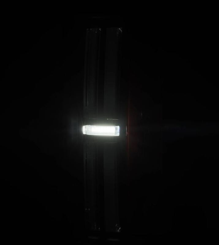 AlphaRex Prismatic LED Tail Lights Black Red | Toyota Tundra (07-13) (670052)