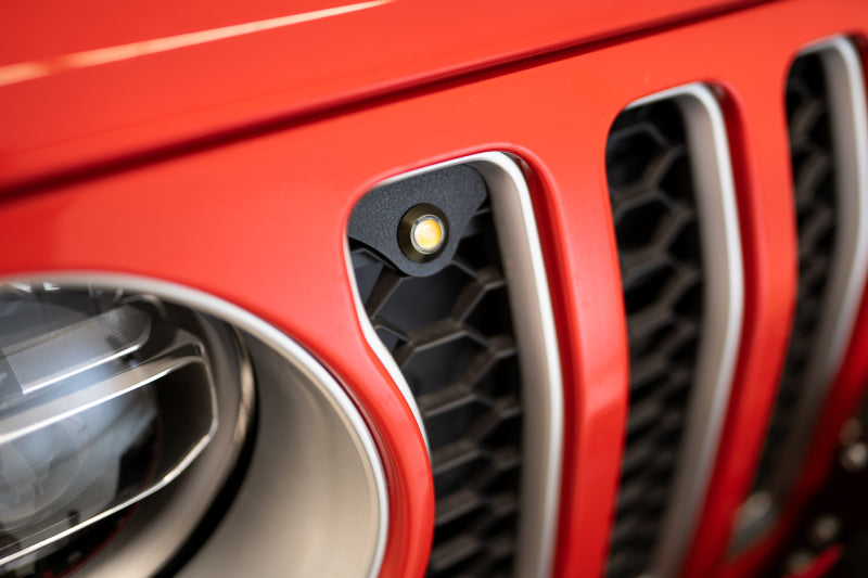 DV8 Offroad Amber Marker Lights: Jeep Wrangler (18-21) / Wrangler JK (18)