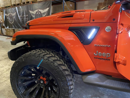 Oracle Lighting Sidetrack LED System: Jeep Wrangler (18-24) / Gladiator (20-24)
