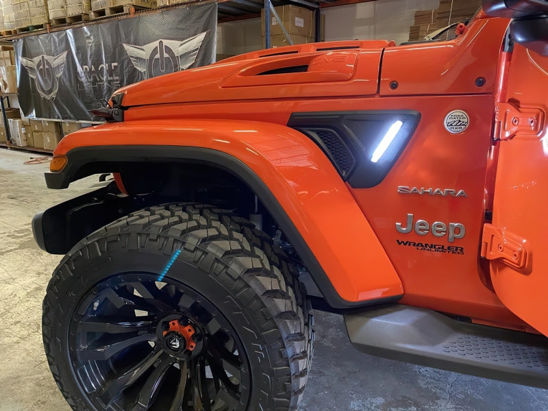 Oracle Lighting Sidetrack LED System: Jeep Wrangler (18-24) / Gladiator (20-24)