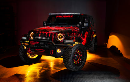 ORACLE Lighting Bi-LED Projector Headlights: Jeep Wrangler / Gladiator (18-24)