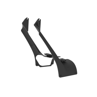 KC HiLiTES 50" Light Bar Windshield Mount Brackets Black (F&R): Jeep Wrangler JL 4xe
