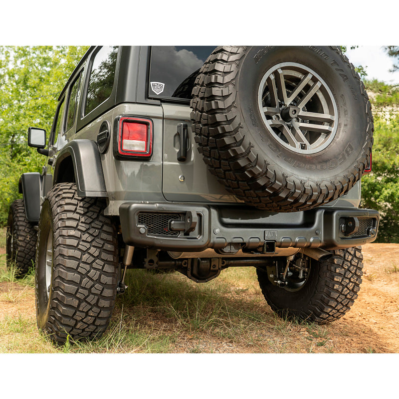 Rugged Ridge Spartan Rear Bumper | Jeep Wrangler JL (18-26) / JK (07-18) (11544.25)