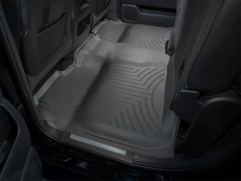 WeatherTech 14+ Chevrolet Silverado Rear FloorLiner | Chevrolet Silverado 1500 / Silverado 2500HD / Silverado 3500HD / GMC Sierra 1500 (445422)