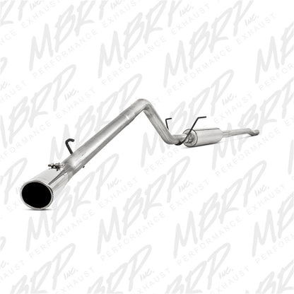 MBRP Cat-Back 3" Single Side Exhaust: Dodge Ram 5.7L Hemi 2006 - 2008 (Mega Cab)