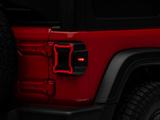 Raxiom Axial Series Plateau LED Tail Lights | Jeep Wrangler JL/JK (18-26/07-18) (J150581-JL)