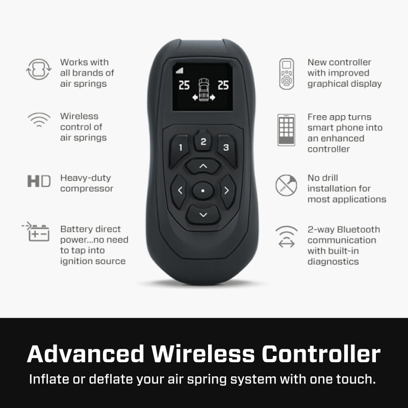 Air Lift Wireless Air Control System V2 w/EZ Mount | Ford Ranger (19-26) (74000EZ)