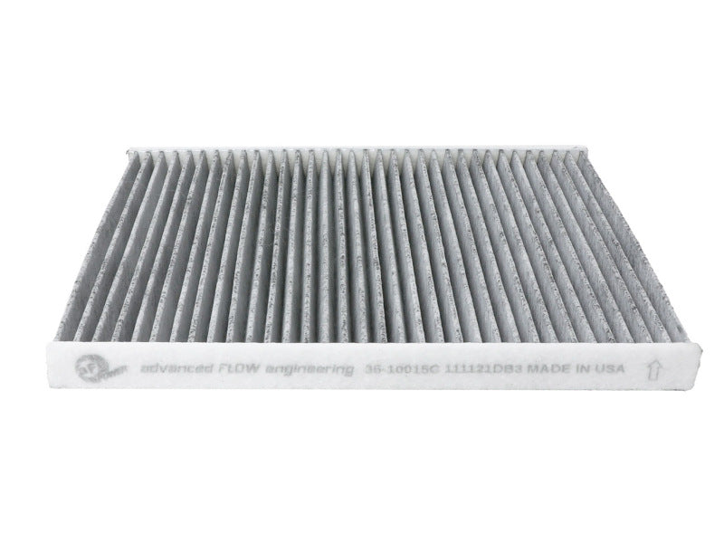 aFe POWER Carbon Cabin Air Filter: Jeep Gladiator (2020-2025) / Wrangler (2018-2025) 3.6L V6 (35-10015C)