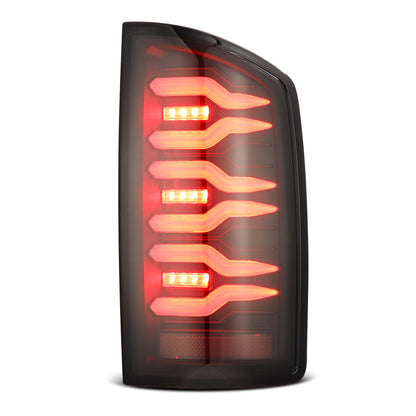 AlphaRex LUXX LED Tail Lights (Black): Dodge Ram 1500 (02-06) & 3500 (03-06)