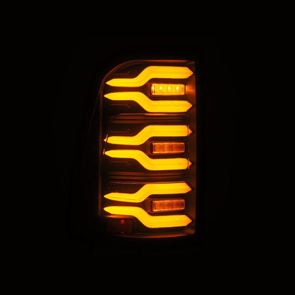 AlphaRex LUXX LED Tail Lights (Black): Ram 1500 2019 - 2024
