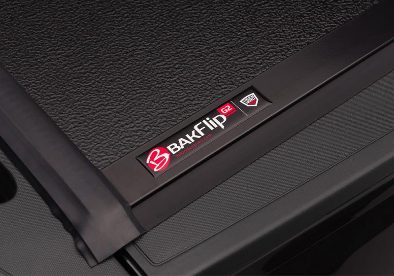 BAK Industries BAKFlip G2 Truck Bed Cover | GMC Sierra 1500/2500HD/3500HD (19-26) (226122)