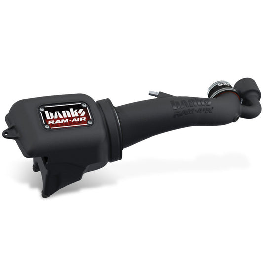 Banks Ram-Air Cold Air Intake Oiled Filter (F&R): Jeep Wrangler JL / Gladiator JT 2018-26 3.6L