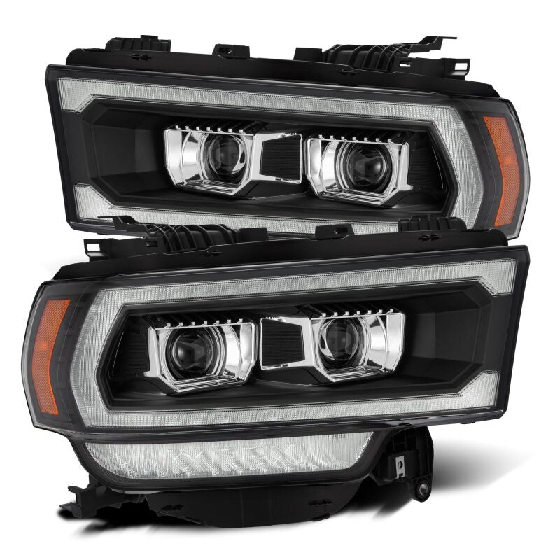 AlphaRex LUXX LED Projector Headlights (Black): Ram 2500 & 3500 2019 - 2024