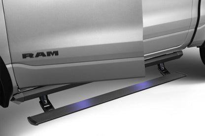 AMP Research PowerStep XL Electric Running Board (BLACK) (F&R): Ram 1500 (25-26) Gas w/ LED Lights