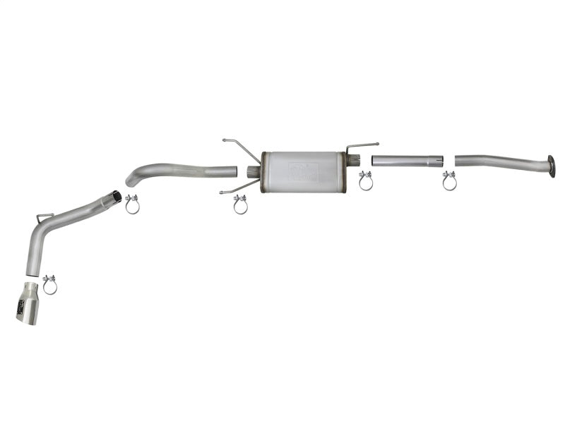 aFe 2.5in 304 SS Cat-Back Exhaust | Toyota Tacoma 16+ (49-46042-P)