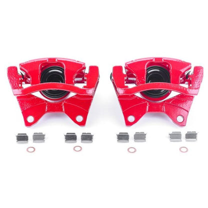 PowerStop Red Calipers (REAR): Jeep Wrangler (07-17) / Wrangler JK (18)