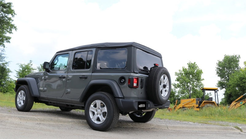 CORSA 2.5in Dual Rear Turn Down Exit Touring Axle-Back Exhaust | Jeep Wrangler JL (18-25) (21015)
